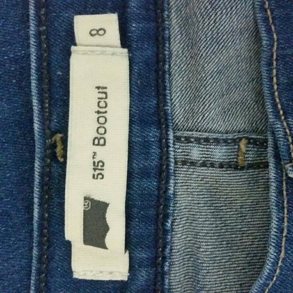 NWOT Levi's 515 Bootcut Jeans| sz 8 - Picture 3 of 4